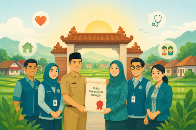 SK Pembentukan  Pengurus Pokja Kampung KB Bahagia Kelurahan Bumirejo