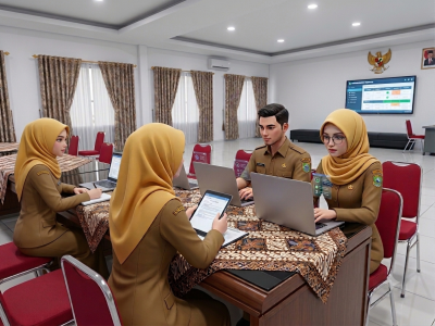 Kelurahan Bumirejo Ikuti Desk Penilaian Kinerja Pelayanan Publik, Wujud Komitmen Meningkatkan Kualitas Pelayanan kepada Masyarakat